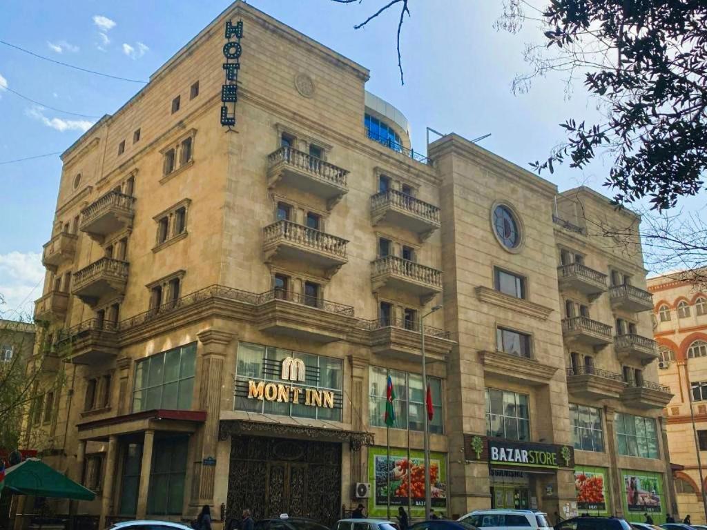 Mont Inn Hotel Bakú Exterior foto