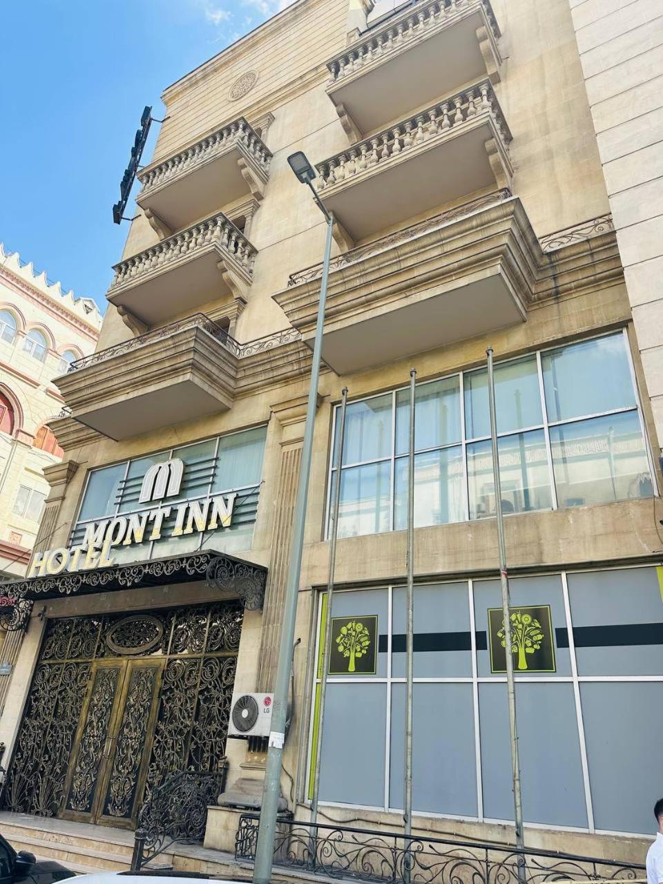 Mont Inn Hotel Bakú Exterior foto